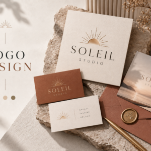 Custom Logo Design & Visual Brand Identity Service