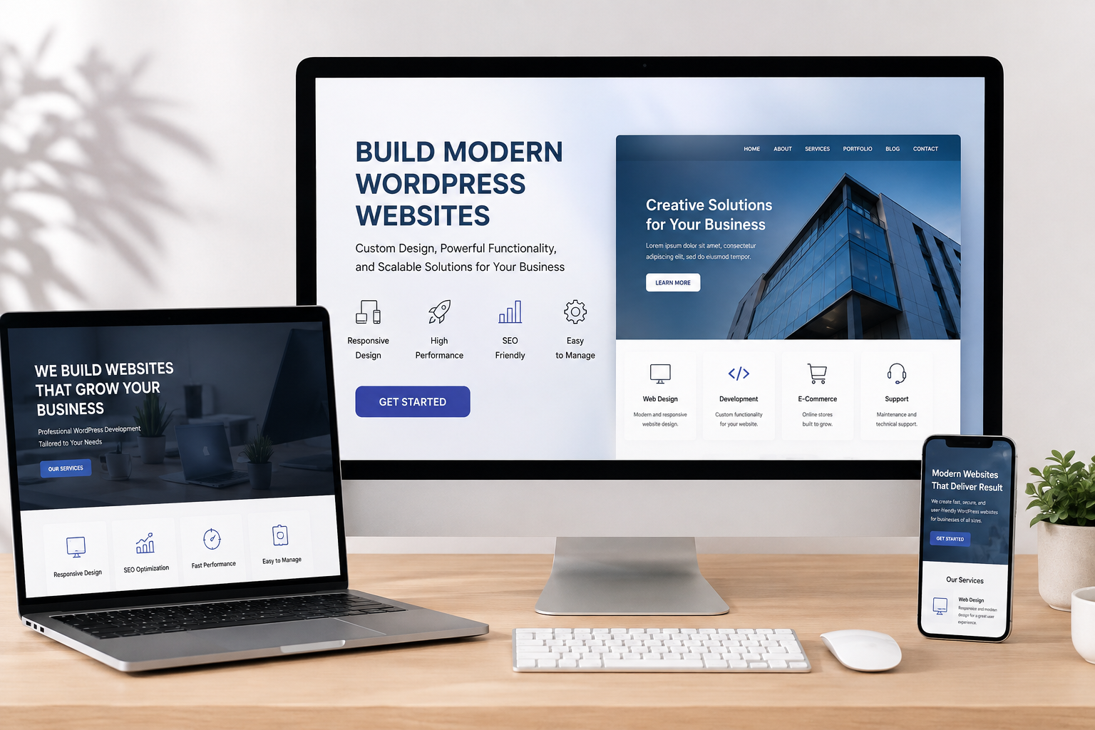 Advanced WordPress Website Development and Custom Design Solutions for Modern Businesses