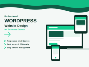 Professional WordPress Website Design and Responsive Development for Business Growth
